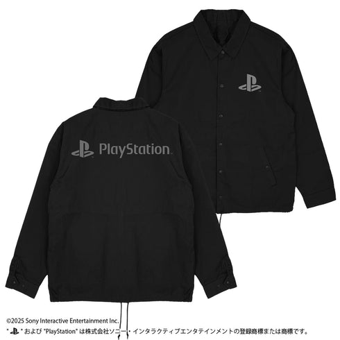 『プレイステーション』T/Cコーチジャケット for PlayStation ブラック XL